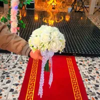 دسته گل عروس داماد|گل مصنوعی|بیرجند, |دیوار