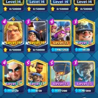 کلش رویال ۶ساله ۲۲ مهره لول ۱۵ و ۴۸ مهره لول ۱۴|کنسول، بازی ویدئویی و آنلاین|تهران, بازار|دیوار