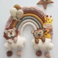 آویز و گیفت رنگین کمونی برای دیزاین اتاق و مهمونی