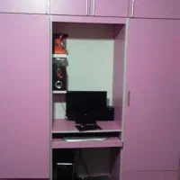 کمد دیواری ملامین ۲مترو ۷ سانت در۲متر و هفتاد|جاکفشی، کمد، دراور|گلبهار, شهر جدید گلبهار|دیوار