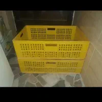 سبد پلاستیکی بزرگ 2 عدد