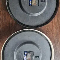 دو عدد ساعت دیواری