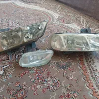 یک جفت چراغ پارس یک عدد چراغ مه شکن