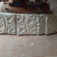 فروش قالب سنگ مصنوعی  همراه میز کار دو عدد بزرگ