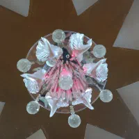 لوستر جمع و جور  چسبیده به سقف و کناف