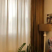 پرده حریر شاین دار|پرده، رانر، رومیزی|مشهد, بهارستان|دیوار
