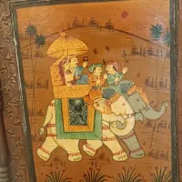 صندلی عتیقه (جفت) بیش از ۱۰۰ سال قدمت هندی|کلکسیون اشیاء عتیقه|تهران, نظامی گنجوی (توانیر)|دیوار