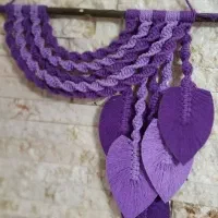 دیوارکوب مکرومه|صنایع دستی و سایر لوازم تزئینی|مشکیندشت, |دیوار