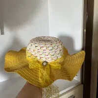 کلاه حصیری دخترانه