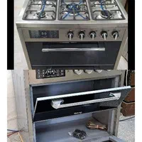 اجاق گاز طرح فر 5شعله نمااستیل|اجاق گاز و لوازم برقی پختوپز|قرچک, |دیوار