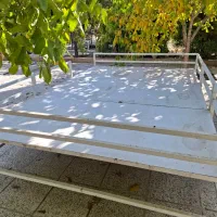 تخت راحتی ۳ تیکه آهنی مورد استفاده باغ و منزل|تخت و سرویس خواب|ارژن, |دیوار