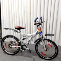 دوچرخه سایز24 21دنده 2کمک فنری ترمز دیسکی