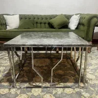 میز عسلی چهار تیکه استیل