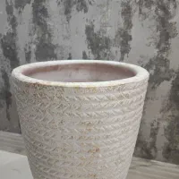 گلدان نو، سفالی طرحدار|صنایع دستی و سایر لوازم تزئینی|قزوین, |دیوار