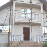 رنگ آمیزی و نقاشی نمای ساختمان کاج سبز