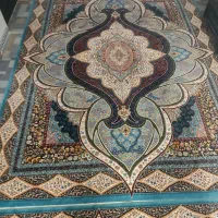 دو تخته فرش سرمه ای درجه یک ۱۲ متری