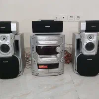 سیستم صوتی ضبط وپخش کاست وسی دی خور