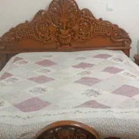 تخت تمام چوب|تخت و سرویس خواب|قم, باجک سه|دیوار
