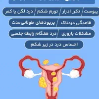 درمان کیست و فیبر م و مشکلات بانوان و نازایی|آرایشی، بهداشتی، درمانی|گنبد کاووس, |دیوار