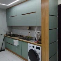 ساخت کابینت وکمددیواری تخت کمجاودیگرمصنوعات چوبی|کتابخانه، شلف، قفسه‌های دیواری|اسفراین, |دیوار