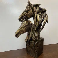 مجسمه تندیس ماکت اسب جفتی کادو هدیه جهیزیه