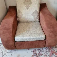 مبل هفت نفره کاملاسالم ،محکم ودرحدنو.|مبلمان خانگی و میز عسلی|شیبکوه (فارس), |دیوار