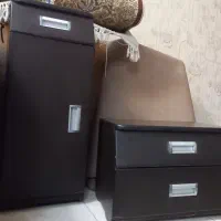 کمد چوبی هر دو باهم