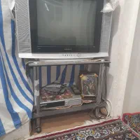 تلوزیون ۲۱ بامیزشیشه ای سامسونگ سالم|تلویزیون و پروژکتور|فسا, |دیوار