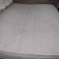 تشک تخت دونفره طبی فنری در حد نو ۲در ۱۶۰