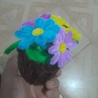 گل های دست ساز لرزون مناسب برای روز مادر