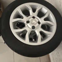 رینگ و لاستیک ۱۶ دنا طرح توربو چهار پیچ