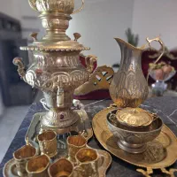 سماور آب طلای کارشده اعلا