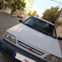 پراید سفید لاکاغذی