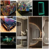 صنایع دستی برجسته،انواع آیینه،سقف ابری،رنگ آمیزی|چراغ خواب و آباژور|مشهد, سرافرازان|دیوار