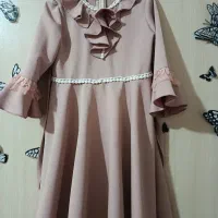 پیراهن دخترانه کرپ