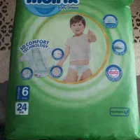 یک عدد پمپرز مولفیکس سایز ۶