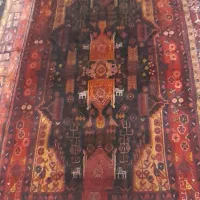 فرش قدیمی محلی دست بافت|فرش|خرمآباد, |دیوار