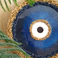 تابلو عکس وچشم زخم و ماه|تابلو، نقاشی، عکس|یاسوج, |دیوار