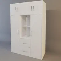 کمد لباس ویترین دار|جاکفشی، کمد، دراور|رشت, گلسار|دیوار