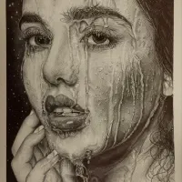 سفارش تابلو سیاهقلم هدیه ای خاص و ماندگار|تابلو، نقاشی، عکس|شیراز, نیایش|دیوار