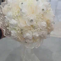 دسته گل عروس(مصنوعی)|گل مصنوعی|بیرجند, |دیوار