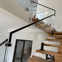 اجرا نرده شیشه ای ،استیل ،المنیوم ،استاتیکabs