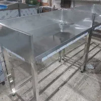 تجهیزات مرغ فروشی یخچال صنعتی میزکار استیل|فروشگاه و مغازه|پرند, فاز ۲|دیوار