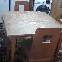 نهار خوری ۴ نفره|میز و صندلی غذاخوری|مشهد, رده|دیوار