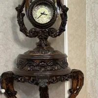 ساعت چوبی با چوب راش|ساعت دیواری و تزئینی|تبریز, |دیوار