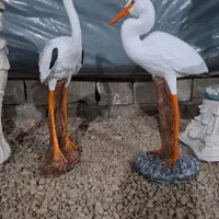 مجسمه حواصیل، لک لک، پرنده، فلامینگو