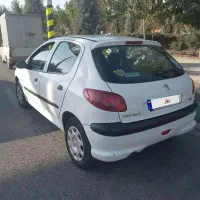 پژو ۲۰۶ سفید مدل ۱۴۰۱ فردیس فلکه ۲|خودرو سواری و وانت|کرج, شهرک کوثر|دیوار