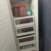 فروش یخچال فریزی تمام سنجر خیلی خیلی تمیز هست|یخچال و فریزر|نقده, |دیوار