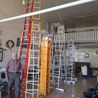 اجاره و کرایه چهارپایه نردبان مخابراتی ومفصلی