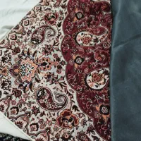 رومیزی ترمه شاه عباسی قرمز|پرده، رانر، رومیزی|مشگین شهر, |دیوار